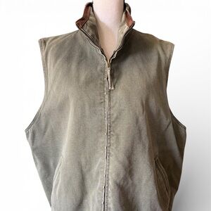 Vintage Tuff Hedeman by Cripple Creek 100% cotton vest, Size Large